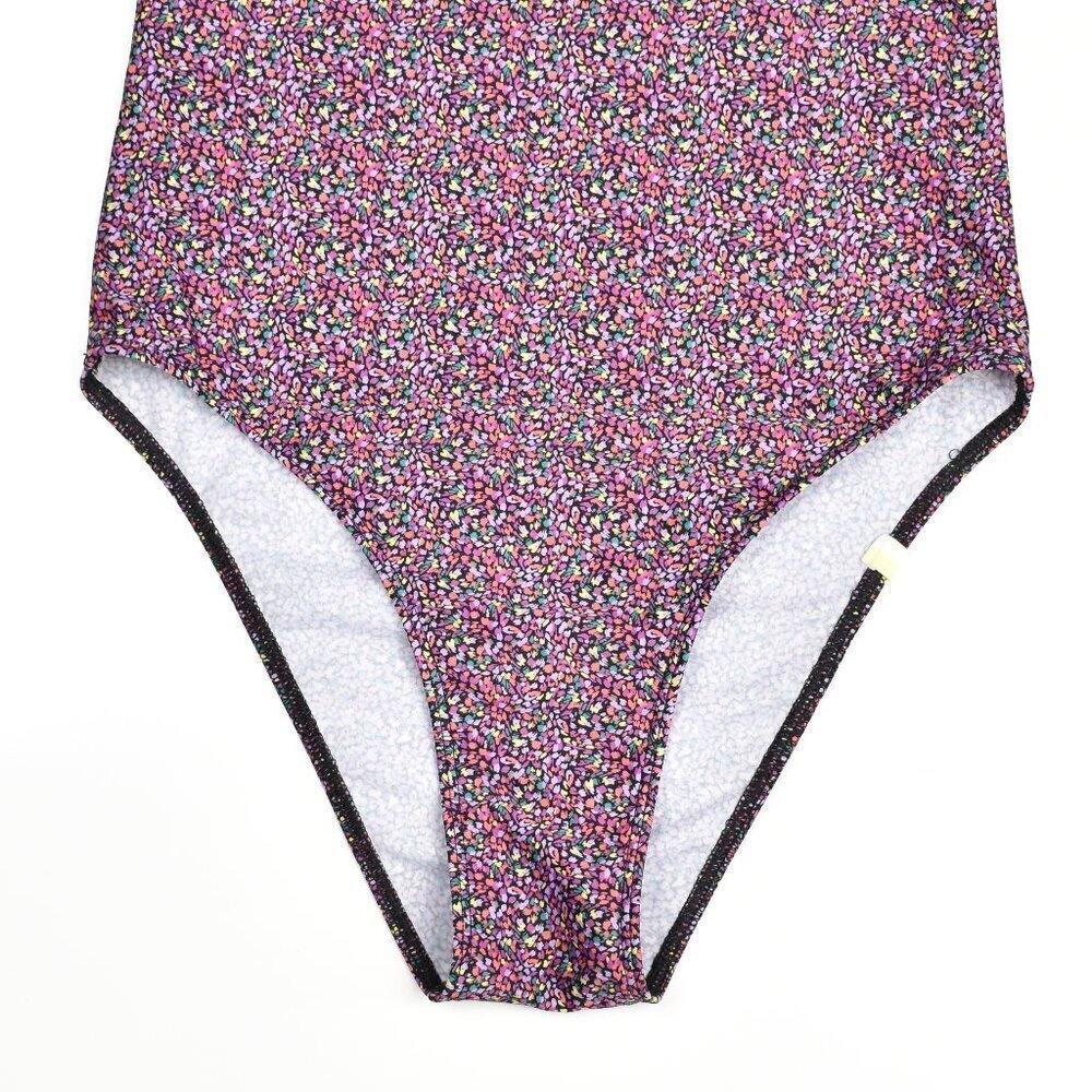 Summersalt Deep V Halter Plunge One Piece Swimsuit - 4 - Picture 2 of 9